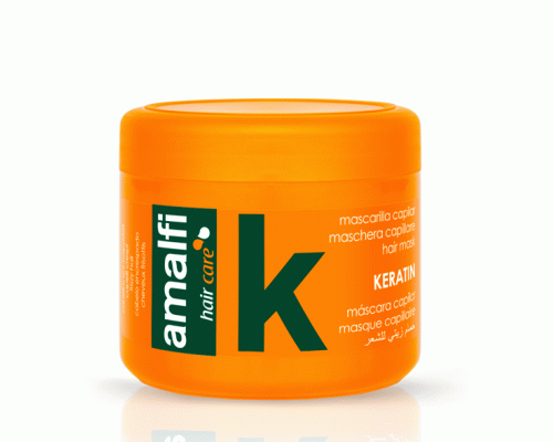 Маска для волос Amalfi 500мл With Keratin глубоко питательная, защищающая /5993/ (213 694)