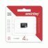 Карта памяти MicroSD   4GB SmartBuy Class 4 без адаптера (209 857)