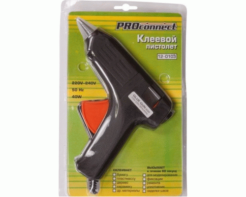 Термопистолет  40W 11мм PROconnect /12-0103/ (216 432)
