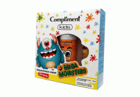 ПН дет. Compliment Kids №1801 Megamonsters (гель-пена 200мл, краска д/ванн 2 цвета по 50мл) (У-10) (214 826)