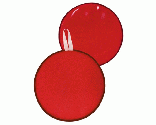 Ледянка круглая d-35см красная (У-50) (219 546)