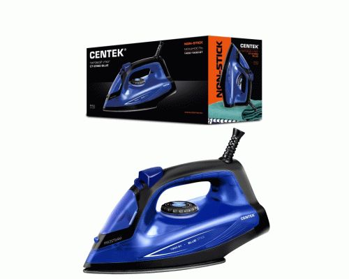 Утюг 1800Вт синий Centek (220 734)