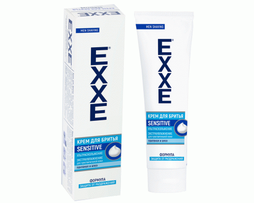Крем для бритья EXXE Sensitive 100мл для чувствительной кожи /C0006328/ (258 773)