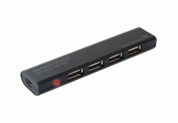 USB хаб Defender Quadro Promt USB2.0, 4 порта /1/100/ (222 478)