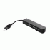 USB хаб Ritmix USB2.0, 4 порта черный  /CR-2406/ (222 519)