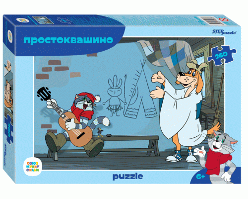 Пазлы 260 элементов StepPuzzle Союзмультфильм Простоквашино (258 281)