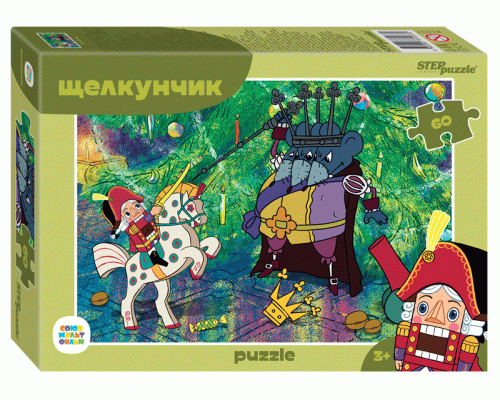 Пазлы 60 элементов StepPuzzle Союзмультфильм Щелкунчик (258 300)