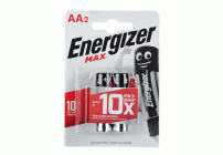 Батарейки алкалиновые АА LR6 Energizer Max E91 цена за 1шт (У-2) /ЭНР110-6Е300157000/917-046/ (67 054)