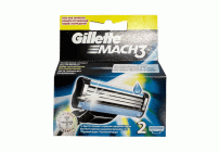 Сменные кассеты для бритья Gillette Mach3 2шт /1586/ (276)