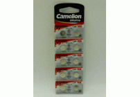 Батарейки алкалиновые 1,5V таблетка AG 6 LR921 Camelion отрывной /10/100/ (47 962)