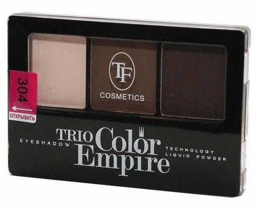 Тени для век TF Trio Color Empire 3-х цв. т. 304 шоколад (У-12) (65 050)