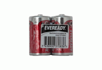 Батарейки солевые D R20 Eveready HD 1,5V на блистере /2//ЭНР190-20-637083/ (10 752)