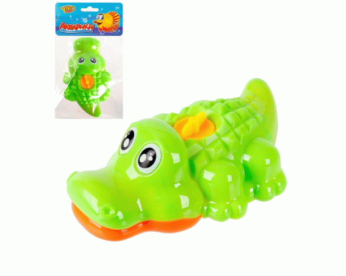 Заводная игрушка Крокодильчик /М6166/ (239 009)