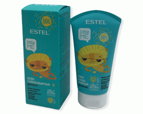 Estel Little me LM/SC150 Детский солнцезащитный крем для лица и тела SPF 50 150мл (255 725)