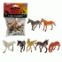 Набор игровой Лошади 12шт 5см В мире животных 1Toy (78 985)