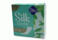 Прокладки ежедневные OLA! Silk Sense Daily Dео 60шт Зеленый чай  (232 340)