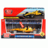 Машина инерц. Технопарк Суперкар Ф-1 со звуком, желтая 14см /F1-14RE-S/ (246 260)