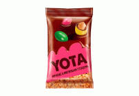 Арахис Yota в молочно-шоколадной и сахарной глазури 40г (259 760)