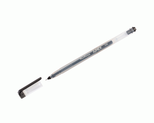Ручка гелевая черная 0,5мм Berlingo Apex /CGp_05151/ (261 032)