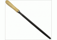 Напильник 300мм с №2 с деревянной ручкой, трехгранный (У-24) (239 128)