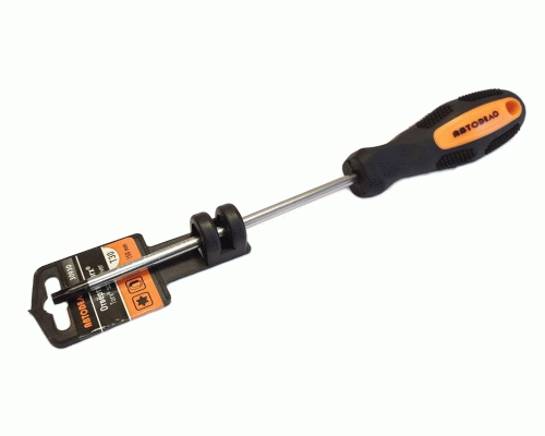 Отвертка TORX T30*150мм CrV антискользящая ручка АвтоДело (261 606)
