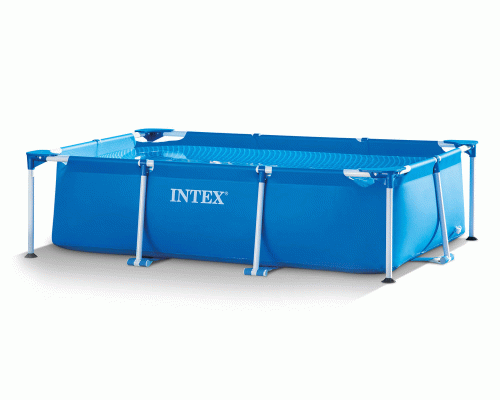 Бассейн каркасный 220*150*60см 1662л Rectangular Frame Intex /28270/109-021/ (111 656)
