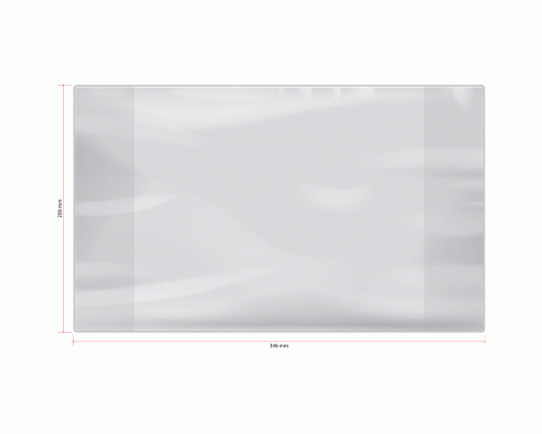Обложка для тетрадей и дневника 208*346мм 100мкм ПВХ ArtSpace (У-50) /SP 15.14/ (254 146)