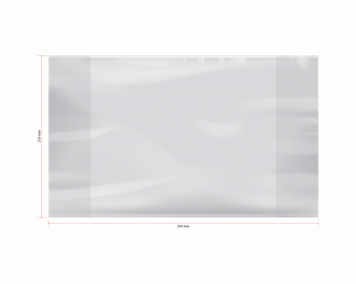 Обложка для тетрадей и дневника 210*350мм 90мкм ПЭ ArtSpace (У-50) /PET 210.90/SP 15.01/ (254 148)