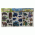 Наклейка интерьерная 30*50см Животные, динозавры 3D mix (У-10) /ST/ (246 593)