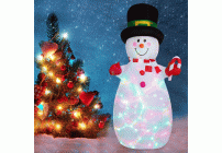 Снеговик/Дед Мороз надувной с подсветкой (262 168)