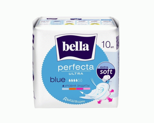 Прокладки Bella Perfecta Ultra 10шт Blue супертонкие (229 623)