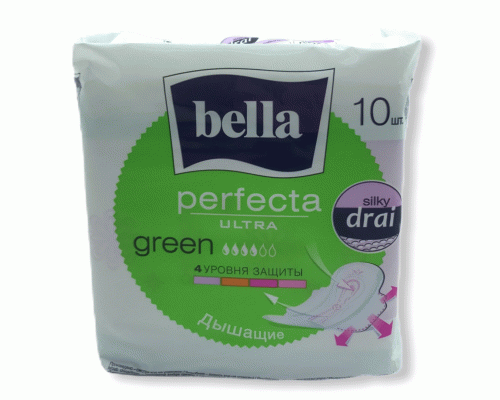 Прокладки Bella Perfecta Ultra 10шт Green супертонкие (229 625)