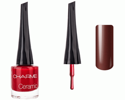 Лак для ногтей Charme Ceramic т. 14 матовый/горячий шоколад (У-6) (249 439)