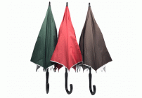 Зонт-трость мужской полуавтомат 70см (229 857)