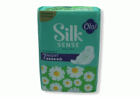 Прокладки OLA! Silk Sense Ultra Deo Night 7шт Ромашка (У-20) (235 088)