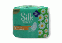 Прокладки OLA! Silk Sense Classic Deo Super  8шт Ромашка /50782/ (242 566)