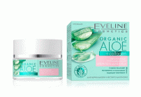 Гель для лица Eveline Organic Aloe+Collagen увлажняюще-успокаивающий 50мл (261 201)