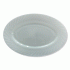 Блюдо для сервировки 25*17см овальное стеклокерамика ребристое белое (У-6/48) (149 502)