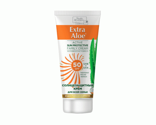 Крем солнцезащитный SPF50 Extra Aloe 100мл (252 617)