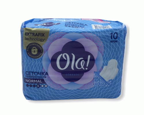 Прокладки OLA! Classic Wings Singles Normal Topdry 10шт (У-30) /89590/50127/ (131 390)