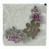 Салфетки бумажные Лилия двухслойные 20шт 33х33см Роскошь (253 931)