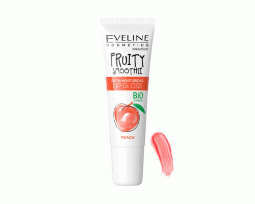 Блеск для губ Eveline Fruity Smoothie 12мл персик (У-3/24) (262 954)