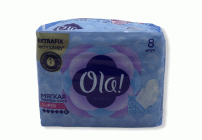 Прокладки OLA! Classic Wings Singles Super 8шт (У-30) /89589/0279/ (131 389)