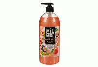 Жидкое крем-мыло Milgurt 860мл персик и маракуйя в йогурте (259 605)