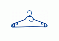 Вешалка для одежды р. 48-50 цветная тонкая (У-200) (192 290)