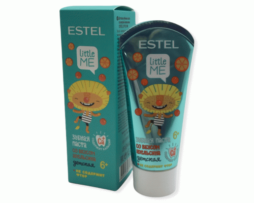 Estel Little me LM/6TP60 Детская зубная паста со вкусом апельсина 60мл (263 376)