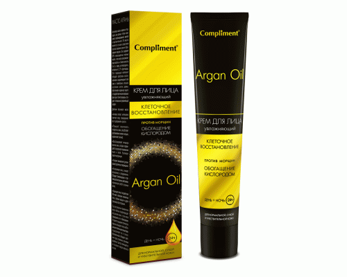 Крем для лица Compliment Argan Oil 50мл день + ночь (У-21) (51 241)