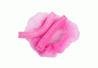Шапочка Шарлотка одноразовая на резинке  50шт розовая (257 300)