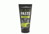 Паста для умывания Compliment Black Paste 165мл черная 3 в1 гель, скраб, маска (У-12) (224 116)