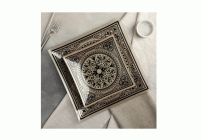 Набор тарелок  7 предметов квадратные Эльмира /85-203/ (256 356)